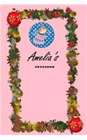 Amelia First Name Amelia Notebook