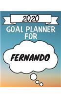 2020 Goal Planner For Fernando