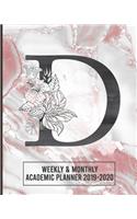 Academic Planner 2019-2020 Weekly & Monthly