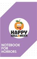 Notebook for Horrors