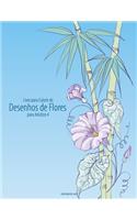 Livro para Colorir de Desenhos de Flores para Adultos 4