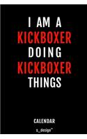 Calendar for Kickboxers / Kickboxer