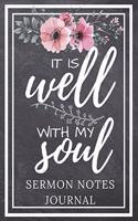 Sermon Notes Journal
