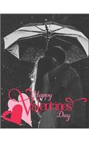 Happy Valentines Day Notebook Journal Unique Gift
