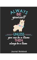 Journal Notebook Always Be Yourself