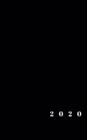 2020: black notebook 6 x 9