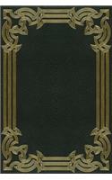 Gilded Green Notebook: Blank Journal Diary Memoir Log Logue(5 Classic 150 Lined)