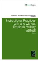 Instructional Practices with and Without Empirical Validity