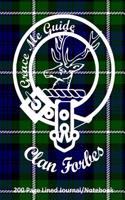 Clan Forbes 200 Page Lined Journal/Notebook