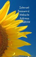 Internet Password Website Address Logbook