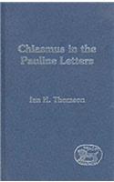 Chiasmus in the Pauline Letters