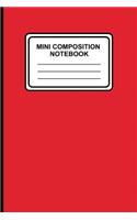 Mini Composition Notebook