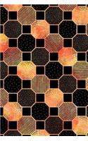 Journal Notebook Dotty Hexagon Pattern 2