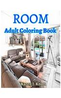 Room Coloring Book for Adults Relaxation Meditation Blessing