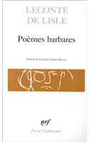 Poemes Barbares