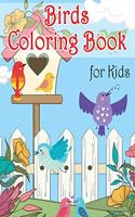 Birds Coloring Book for Kids