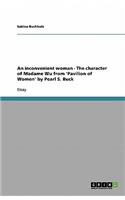 An inconvenient woman - The character of Madame Wu from 'Pavilion of Women' by Pearl S. Buck