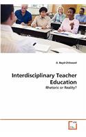 Interdisciplinary Teacher Education