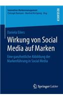 Wirkung Von Social Media Auf Marken