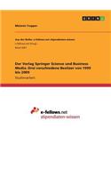 Verlag Springer Science und Business Media. Drei verschiedene Besitzer von 1999 bis 2009