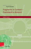 Fragments in Context - Frammenti e dintorni