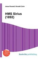 HMS Sirius (1892)