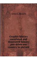 Graphic History Correlated and Illustrated History Pen Skhes Our Country in Picture