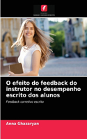 O efeito do feedback do instrutor no desempenho escrito dos alunos