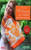 Nuevos bolsos de tela con disenos fantasticos: Con patrones a tamano natural