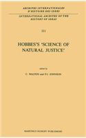 Hobbes's 'science of Natural Justice'