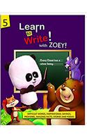 LEARN TO WRITE WITH ZOEY - 5