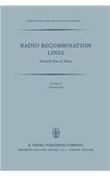 Radio Recombination Lines