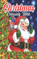 Christmas Coloring Book: An Adult Coloring Book Featuring Adorable Santa Designs for Holiday Fun, Stress Relief and Relaxation