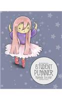 Student Planner/Agenda Escolar - Bianual/Semestral (Little Ballerina)