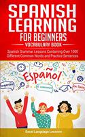 Spanish Language Learning for Beginner's - Vocabulary Book