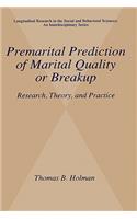 Premarital Prediction of Marital Quality or Breakup