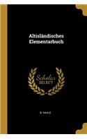 Altisländisches Elementarbuch