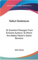 Select Sentences