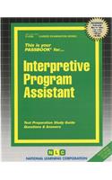 Interpretive Program Assistant