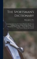 Sportsman's Dictionary