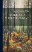 Archiv für Hydrobiologie, Supplement-Band II