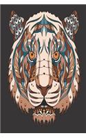 Tiger Head Colorfull
