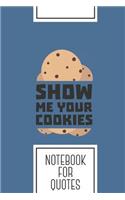 Notebook for Quotes