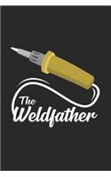 The Weldfather: 6x9 Soldering - blank with numbers paper - notebook - notes