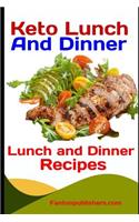 Keto Lunch and Dinner
