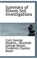 Summary of Illinois Soil Investigations