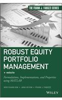 Robust Equity Portfolio Management, + Website