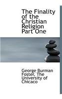 The Finality of the Christian Religion Part One