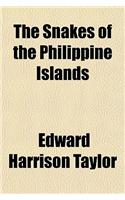 The Snakes of the Philippine Islands