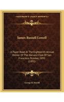 James Russell Lowell